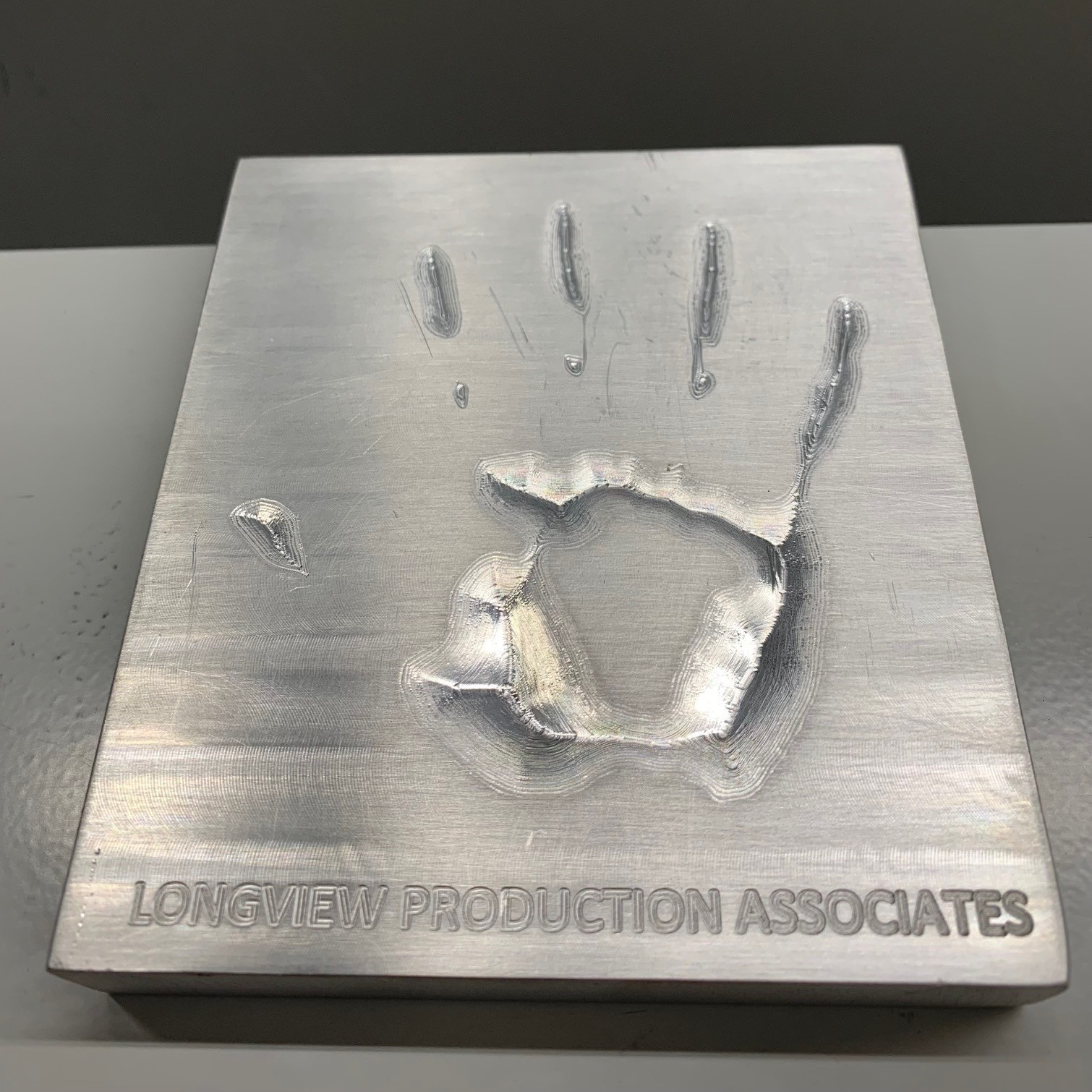 High Speed Machining handprint